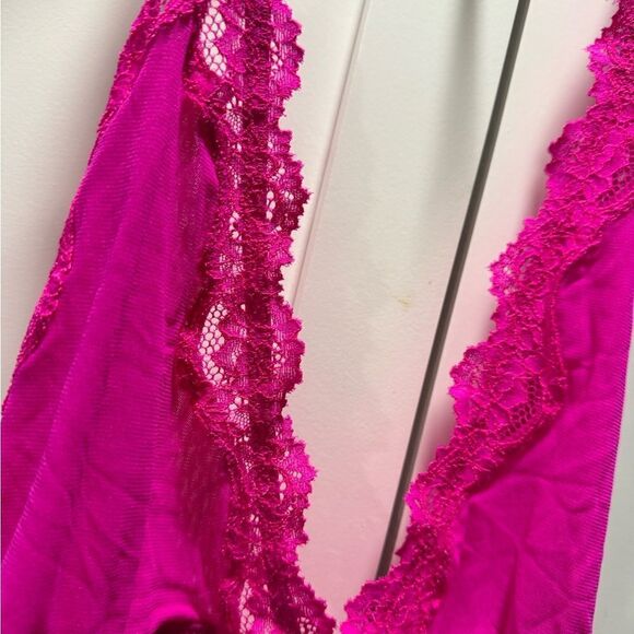 SKIMS SUMMER MESH LACE BODYSUIT - Picture 6 of 8